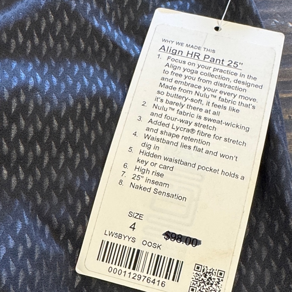 lululemon athletica Align HR Pant 25" - Black